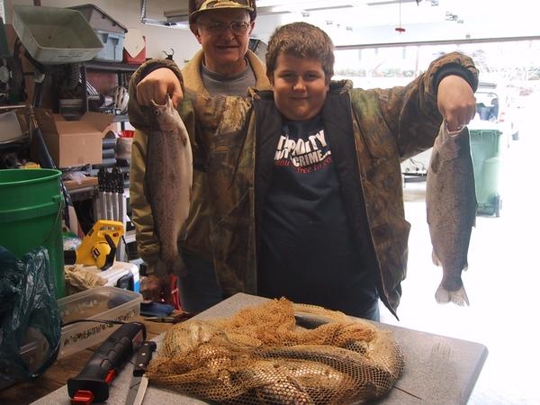 Big Rainbow Trout from Tennessee